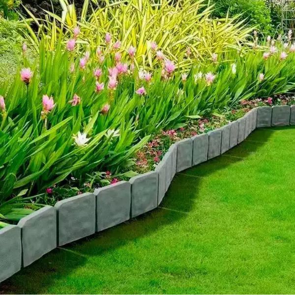 GardenStone – Realistyczne krawężniki trawnikowe w stylu kamienia do aranżacji ogrodu