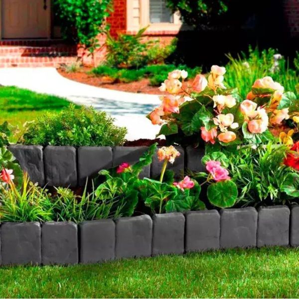 GardenStone – Realistyczne krawężniki trawnikowe w stylu kamienia do aranżacji ogrodu