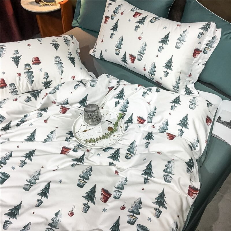 FestiveDream – Ciepły i Przytulny Zestaw Pościeli na Okazję Świąteczną