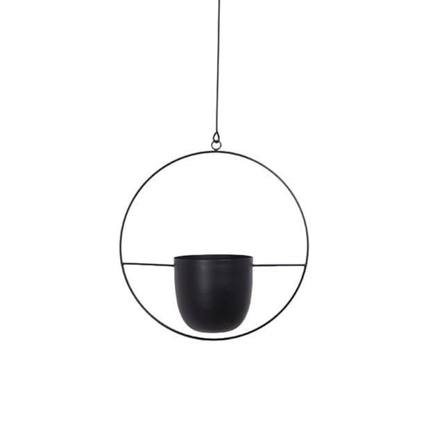 Eleganckie zawieszenie roślin w minimalistycznym stylu!