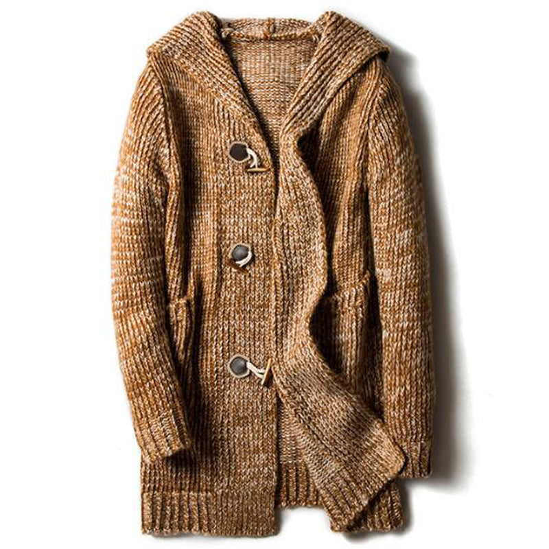 LEO | Stylowy męski sweter z kapturem, idealny dla modnego i komfortowego looku