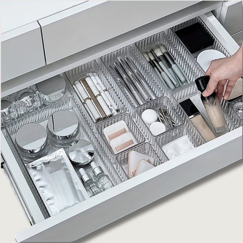 VanityBox – Elegancki Organizer do Makijażu z Licznymi Szufladami