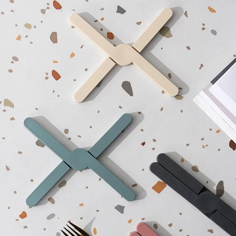 Składana Silikonowa Podkładka Termoodporna z Antypoślizgową Powierzchnią