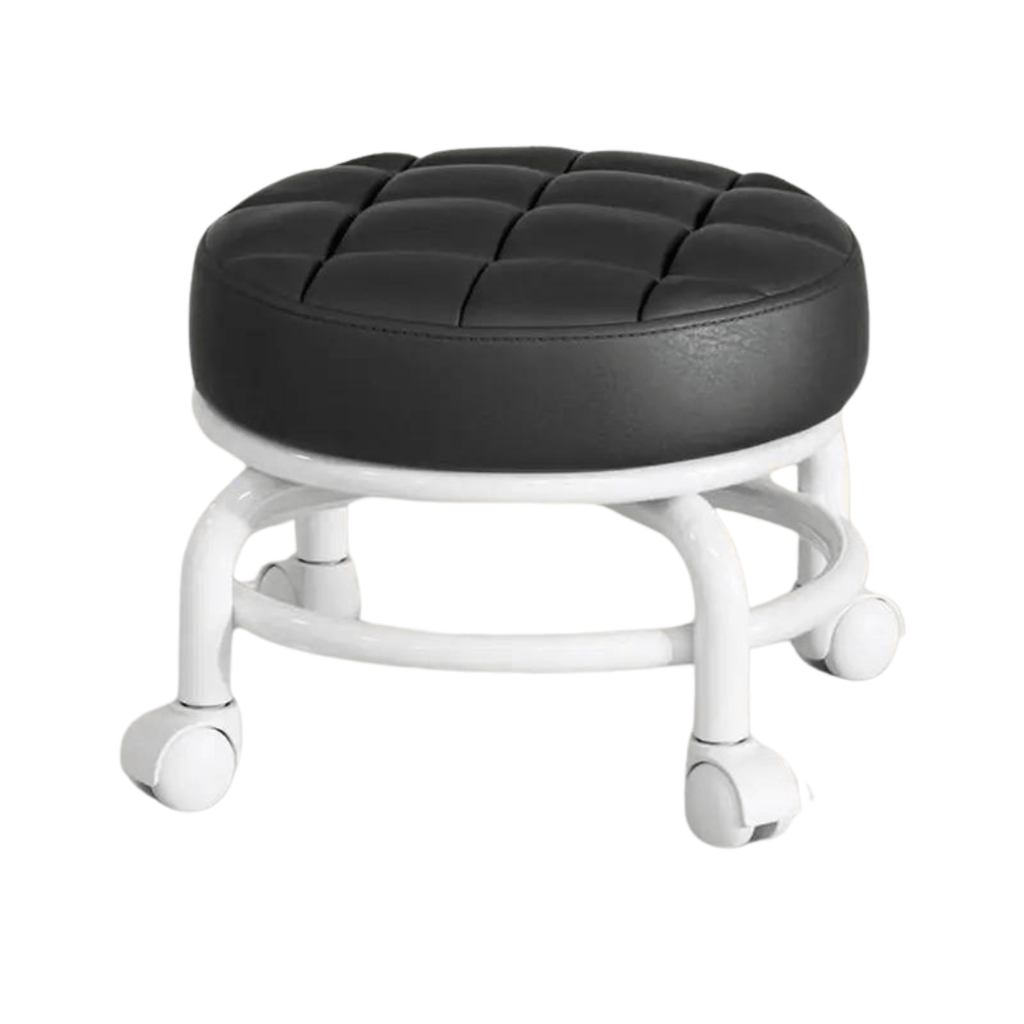 Regulowany obrotowy stołek z funkcją obrotu 360°