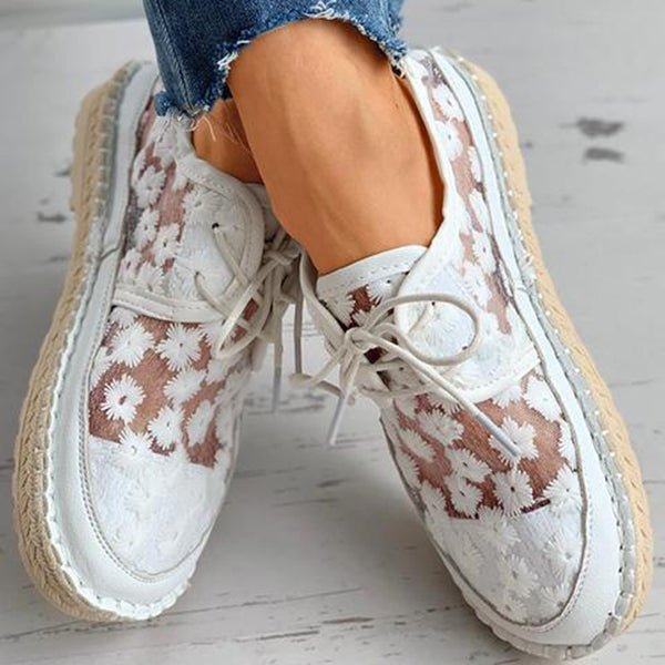 Isabella | Stylowe i przewiewne buty w kwiatowy wzór