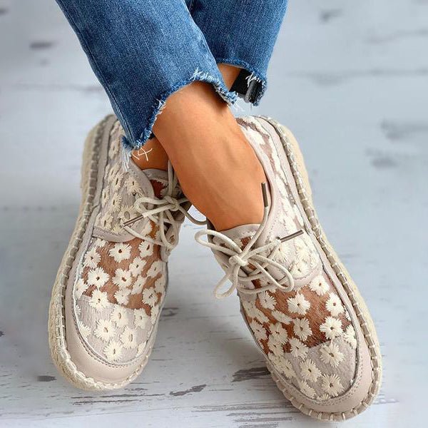 Isabella | Stylowe i przewiewne buty w kwiatowy wzór
