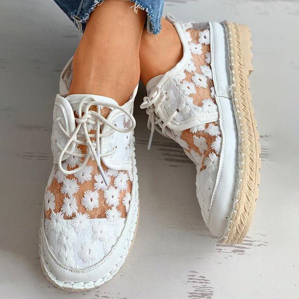 Isabella | Stylowe i przewiewne buty w kwiatowy wzór