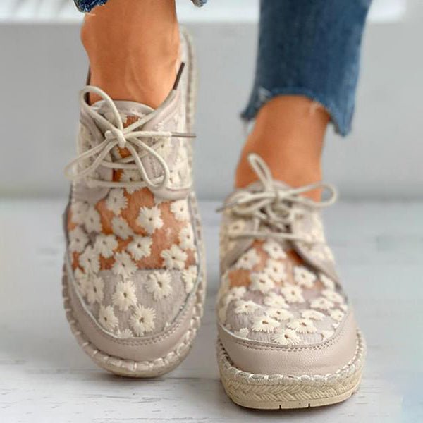 Isabella | Stylowe i przewiewne buty w kwiatowy wzór