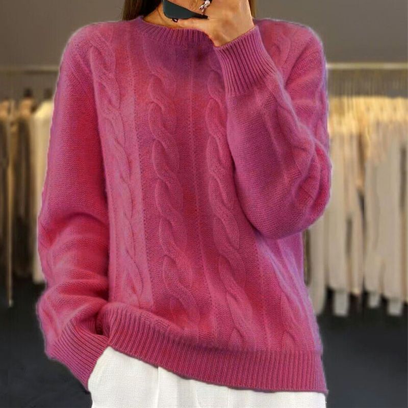 CLAIRE | Nowoczesny, wygodny sweter dzianinowy