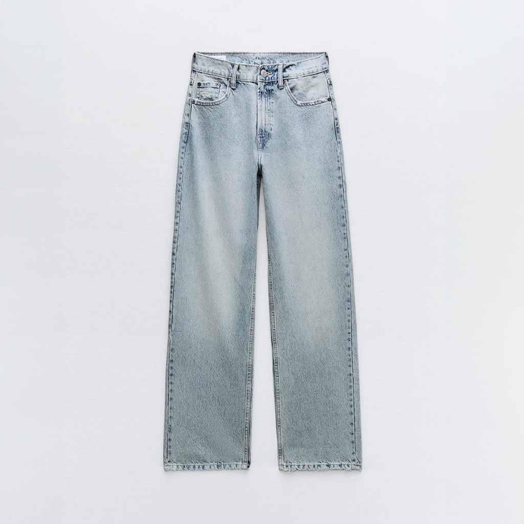 Livia - Vintage Distressed Jeans